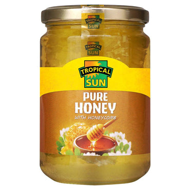 Tropical Sun Pure Honey 1Kg-SurulereFoods — Food Cupboard — Buy Online UK