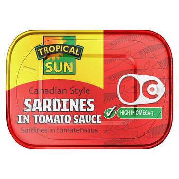 Tropical Sun Sardines Tomato Sauce 106G-SurulereFoods — Food Cupboard — Buy Online UK