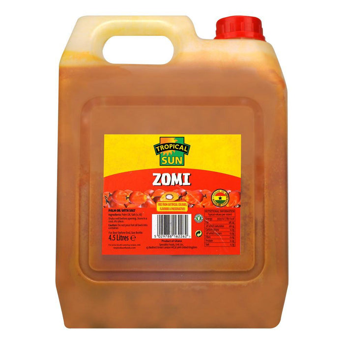 Tropical Sun Zomi Palm Oil 4.5L-SurulereFoods