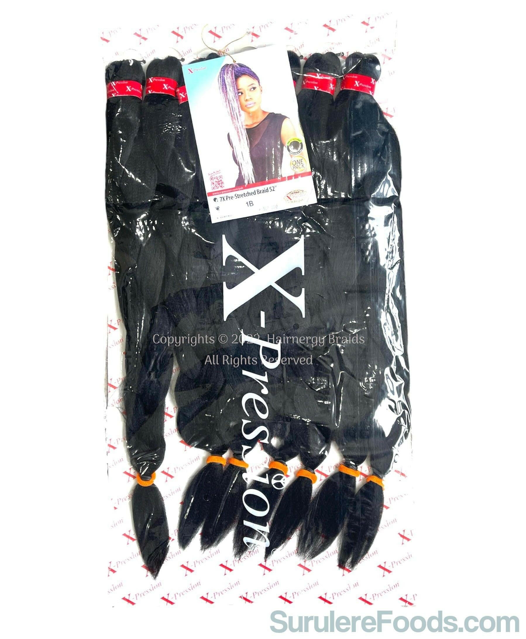 X Pression 7X Pre Stretched Braid 52-SurulereFoods
