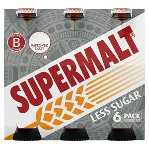Supermalt Less Sugar x 6