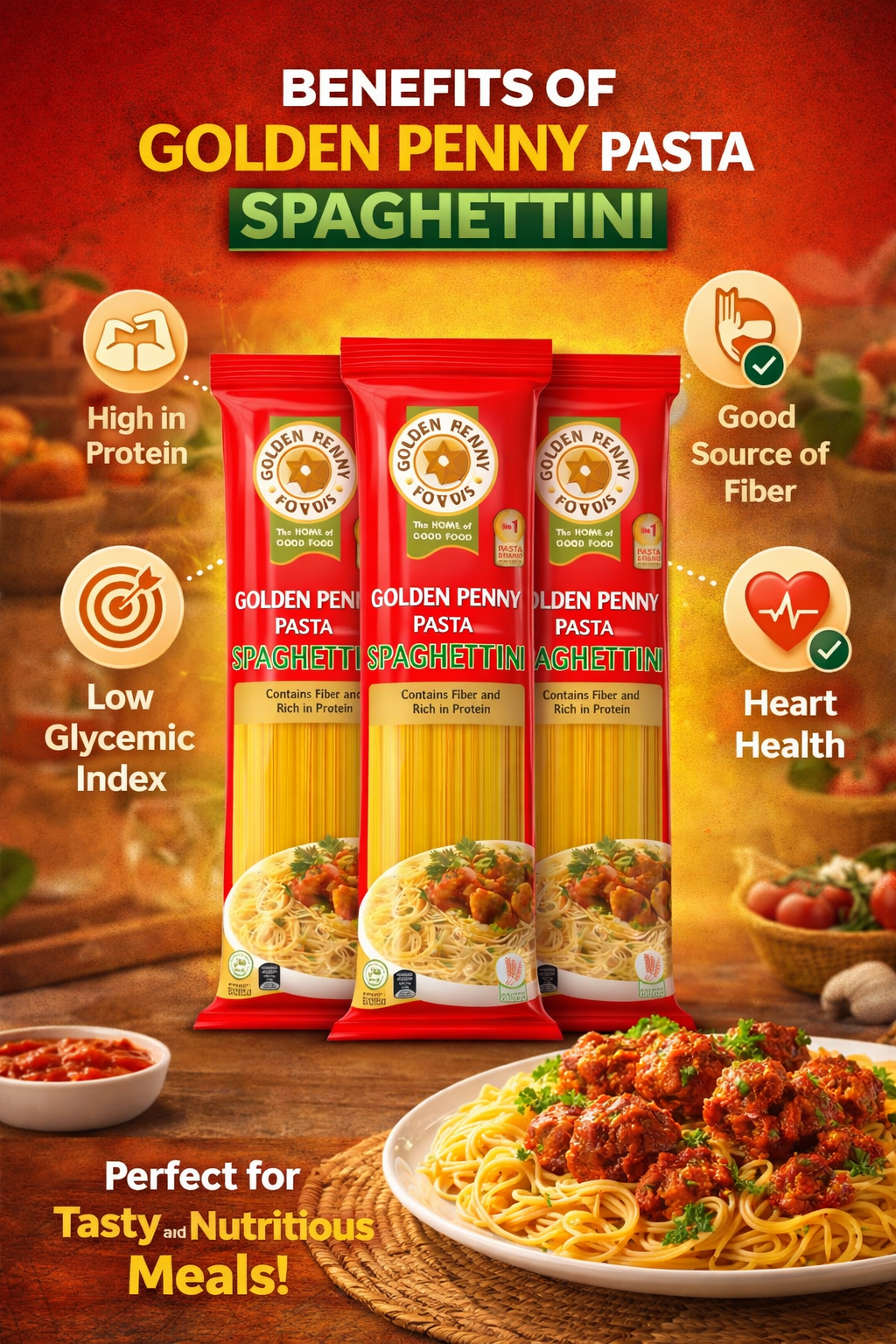 Golden Penny Spaghetti 500g
