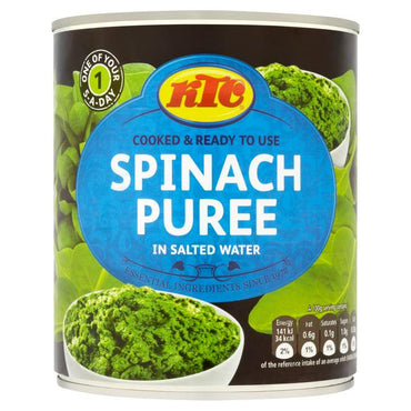 KTC Spinach Purée 795g — Fresh Food — Buy Online UK