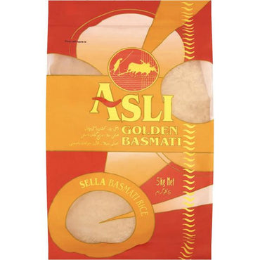Asli Golden Sella Basmati 5Kg-SurulereFoods — Rice — Buy Online UK