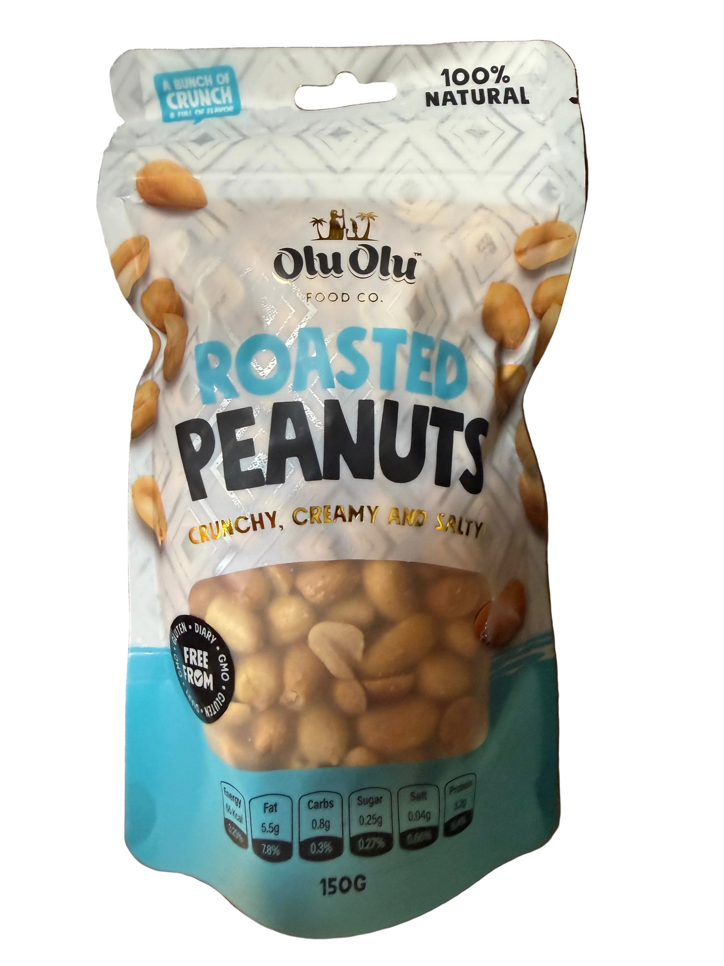 A 150 g Olu Olu Roasted Peanuts