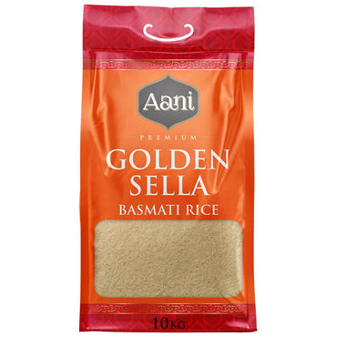 Aani Golden Sella Basmati Rice 10Kg-SurulereFoods — Rice — Buy Online UK