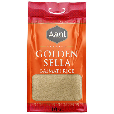Aani Golden Sella Basmati Rice 10kg