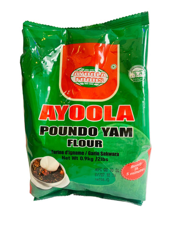 Ayoola Poundo Yam 0.9kg — Flour & Mix — Buy Online UK