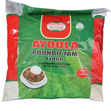 Ayoola Poundo Yam 4.5kg - Smooth Swallow Flour — Flour & Mix — Buy Online UK