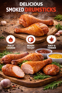 Smoked Turkey Drumsticks Box