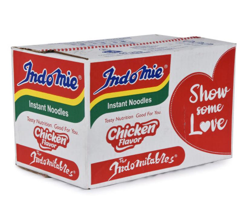 Indomie Chicken Noodles White Full Box 40x70g