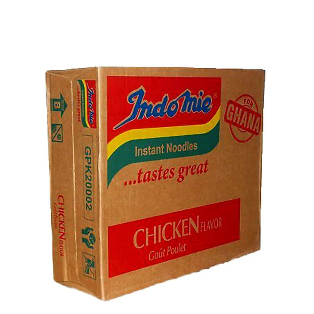 Indomie Chicken Brown 70Gx40 Flat Box-SurulereFoods