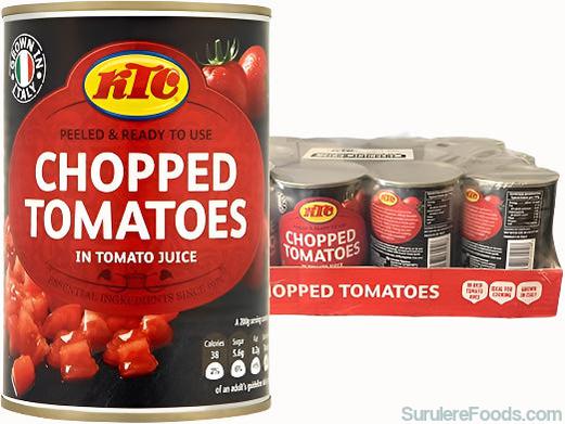 KTC Chopped Tomato 12X400G-SurulereFoods