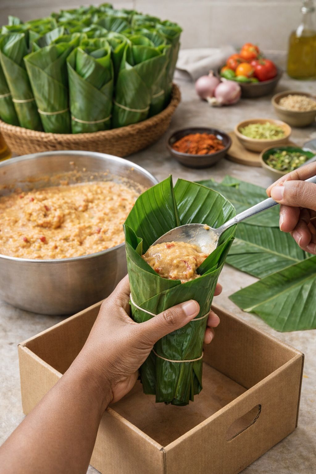 Fresh Ewe Moi Moi Leaves Box (25) – Natural Nigerian Cooking Wraps UK