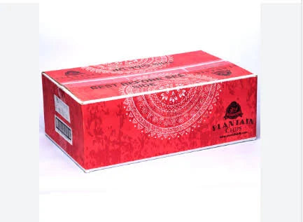 Olu Olu Spicy Yellow Plantain Chips Box 24x 60g