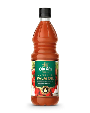 OluOlu Authentic Palm Oil 500ml-SurulereFoods — Cooking Oil — Buy Online UK