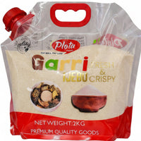 Plota Premium Taste Ijebu Garri 2kg pack – bulk Nigerian Ijebu garri