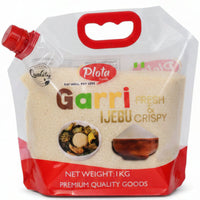 Plota Premium Taste Ijebu Garri 1kg pack – authentic Nigerian Ijebu garri