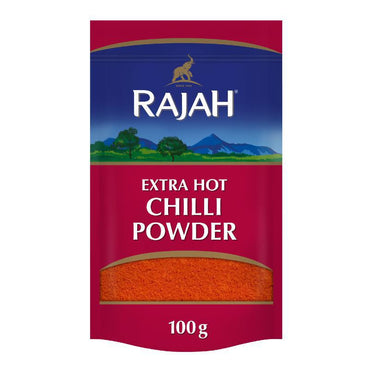 Rajah Extra Hot Chilli Powder 100G-SurulereFoods — Spice & Seasonings — Buy Online UK