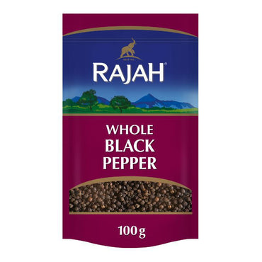 Rajah Whole Black Pepper 100G-SurulereFoods — Spice & Seasonings — Buy Online UK