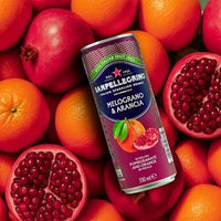 San Pellegrino Melograno e Arancia Pomegranate & Orange 330ml Can