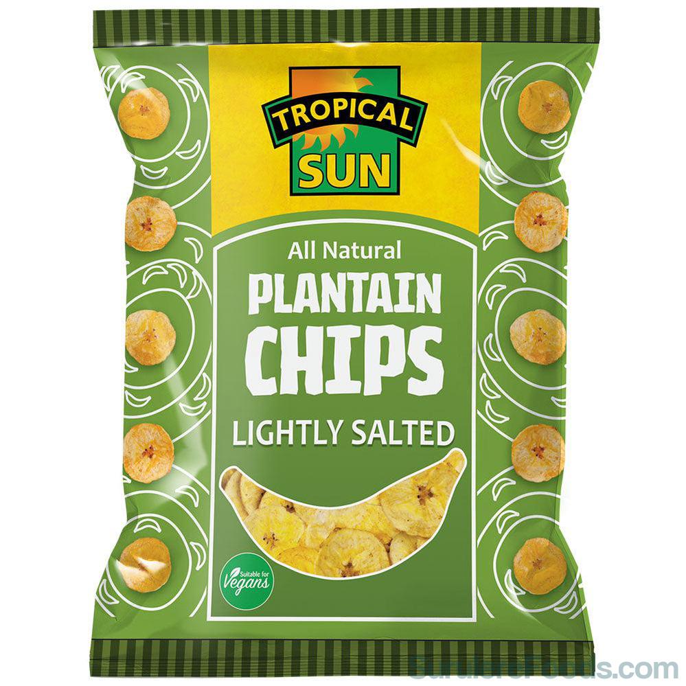 Tropical Sun Plantain Chips Lightly Salted 70G-SurulereFoods