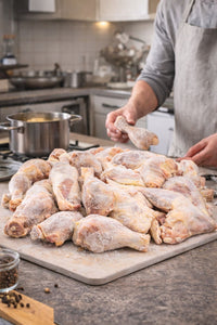 Frozen Jolly Chicken Thigh & Leg Box 10kg – Raw Uncut UK Poultry