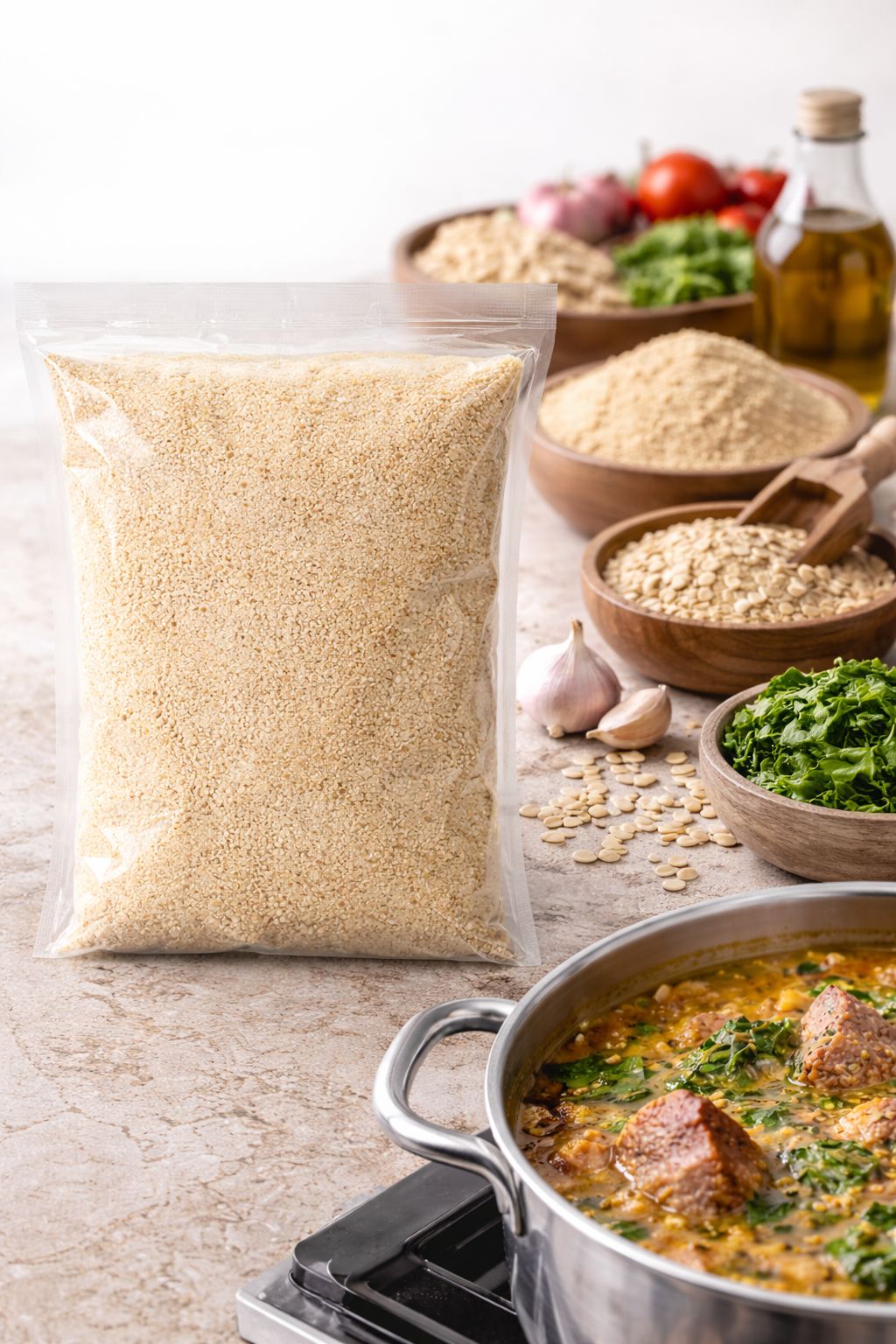 Grounded Egusi 500g – Melon Seed Flour for Soups & Stews UK