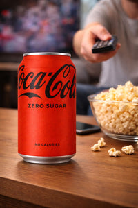 Coca-Cola Zero Sugar 24 x 330ml Cans – UK Refreshing Soft Drink