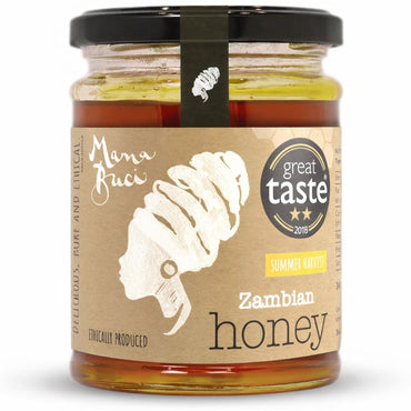 Mama Buci Zambian Honey Summer Harvest 340g — Food Cupboard — Buy Online UK
