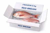 Frozen Red Bream Fish 5kg – Bulk Whole Sea Bream UK