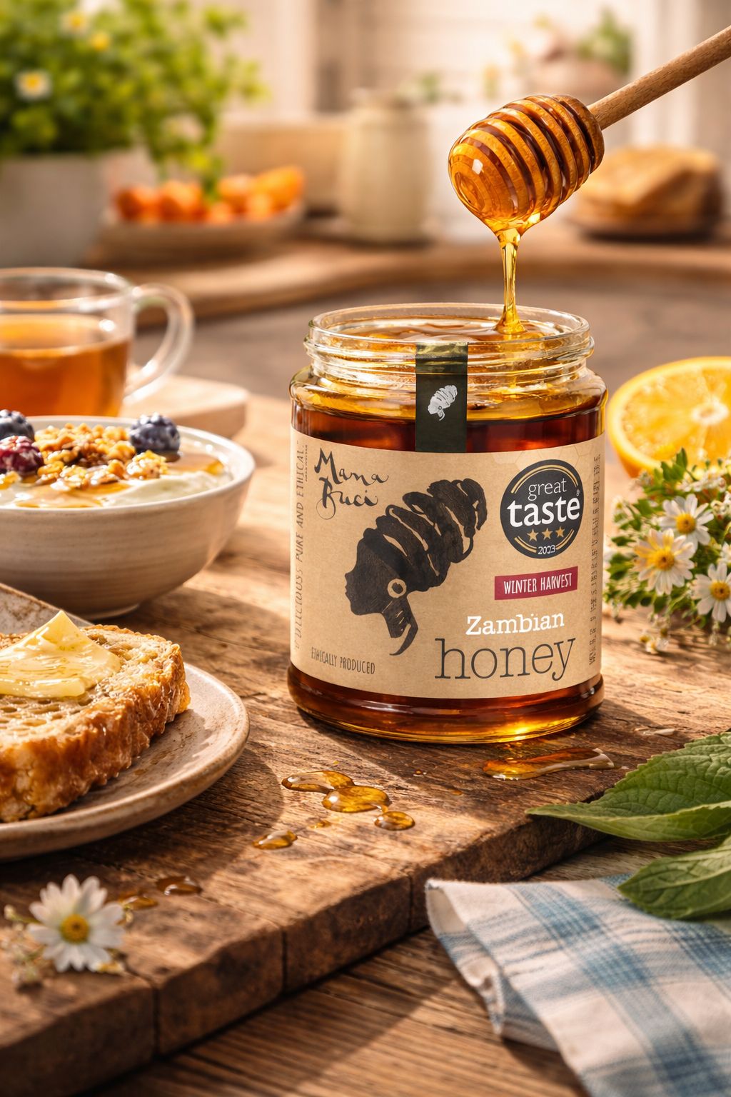Mama Buci Zambian Honey Winter Harvest 340g
