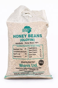 Africa’s Finest Honey Beans 5kg – Sweet Nigerian Beans Bulk Pack UK
