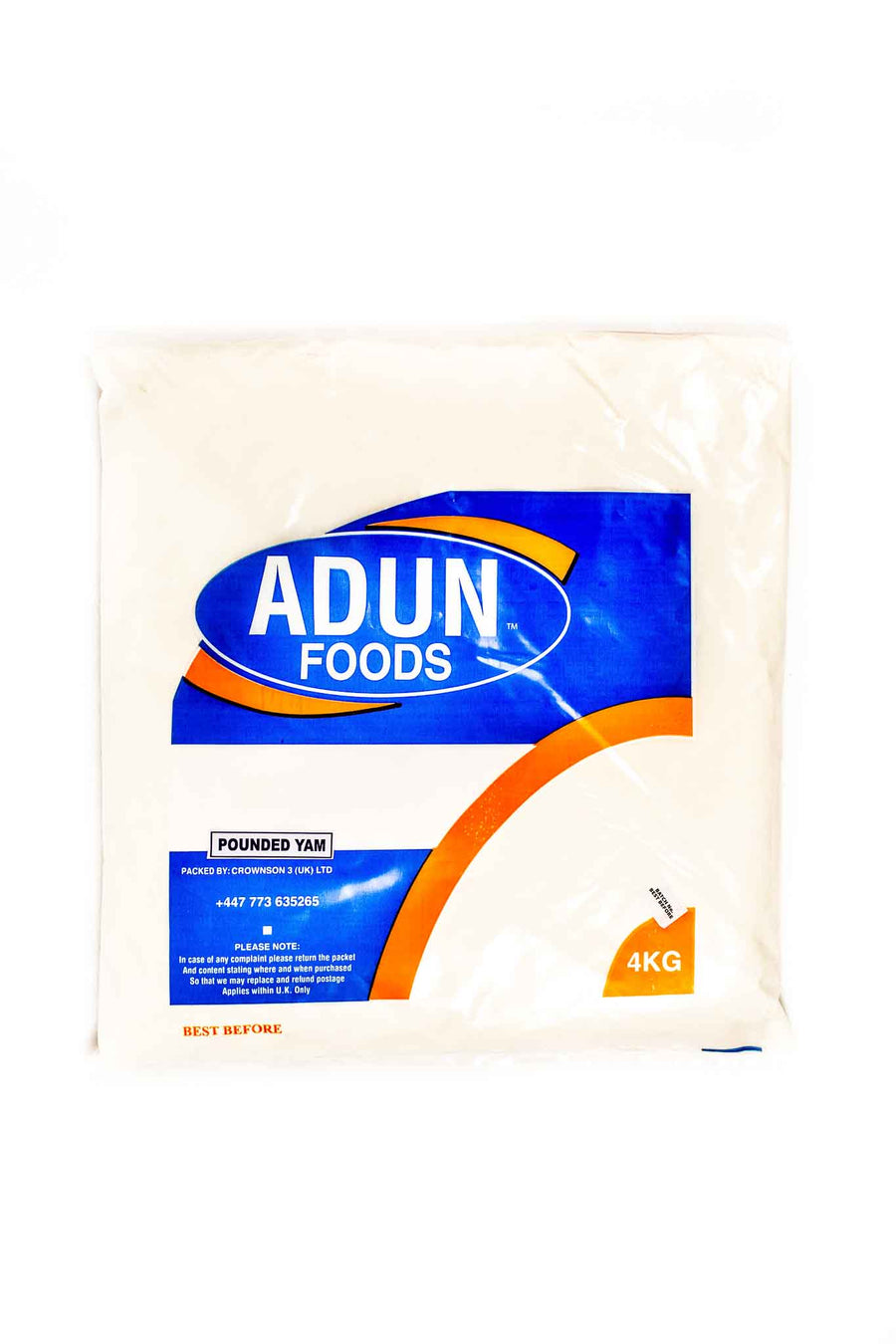 Adun Foods Pounded Yam 4kg