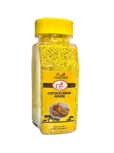 Costack Lemon Pepper Seasoning 340.2g — Spice & Seasonings — Buy Online UK