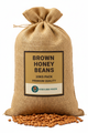 Brown Honey Beans Sack Transparent