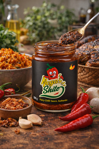 Noga's Shito (Black Pepper Sauce) Authentic Ghanaian Hot Sauce 160g