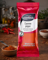 Greenfields Cayenne Powder 75g – Fiery Ground Chile Spice UK