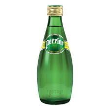 Perrier Sparkling Natural Mineral Water 330ML Pack of 24
