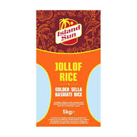 Island Sun Jollof Golden Sella Basmati Rice 5kg