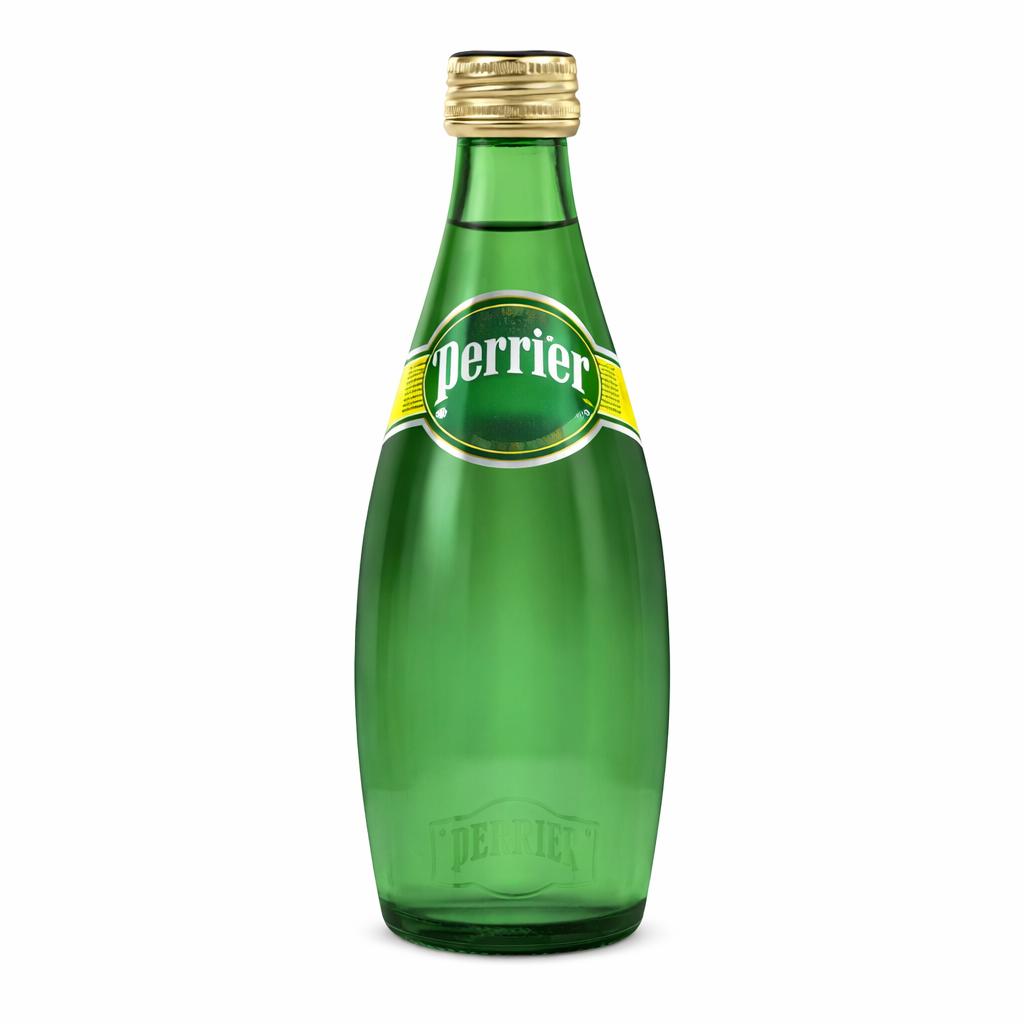 Perrier Sparkling Natural Mineral Water 330ml (24 Pack) – Glass Bottles | UK