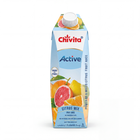 Chivita Active Citrus Mix 1 litre carton on a white background