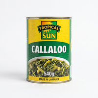 Tropical Sun Callaloo 540g tin on a white background