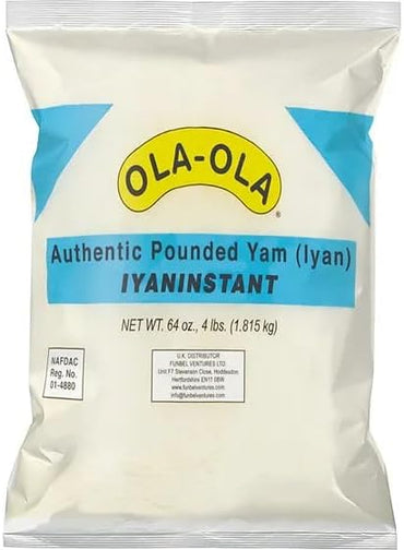 Ola Ola Pounded Yam 1.8kg-SurulereFoods — Pan-African & Caribbean grocery — Buy Online UK