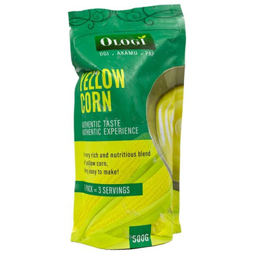 Ologi Yellow Corn Ogi 500g-SurulereFoods — Drinks — Buy Online UK