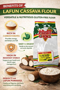 Papa’s Choice Lafun Cassava Flour 4kg