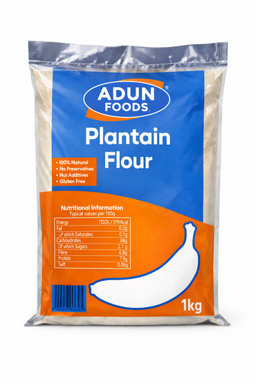 Adun Foods Plantain Flour 1kg — Flour & Mix — Buy Online UK