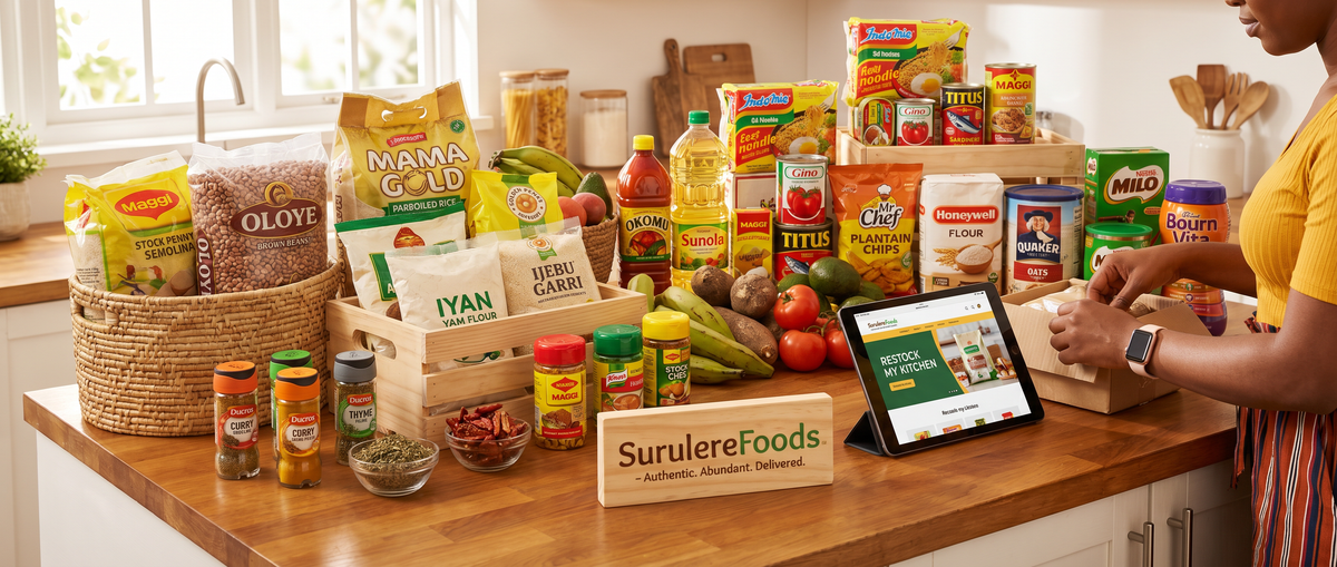 Food Restocking Restock My Kitchen - SurulereFoods