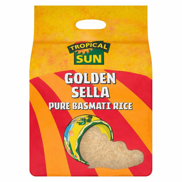 Tropical Sun Golden Sella Pure Basmati Rice — Rice — Buy Online UK
