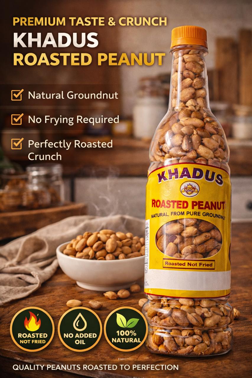 Khadus Roasted Peanuts 500g